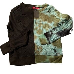 n:Philanthropy distressed crewneck